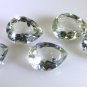 Green amethyst loose Stone 1 Pieces 12 x 16 mm Pear Green faceted Gemstone