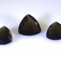 Smoky Quartz loose Stone 1 Pieces 12x14,12x14 mm Trillion Brown faceted Gemston