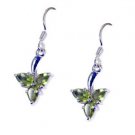 Riyo Peridot Recycled Silver Jewellery Silver Earring Designs L 1in Seper-58057