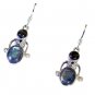 Riyo Labradorite Silver Jewelry For Sale Silver Earring Studs L 1.5in Selab-4201