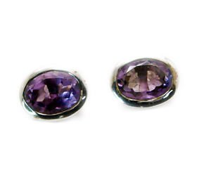 Riyo Amethyst Engraved Silver Jewellery India Jewellery L 0.2in Seame-2032