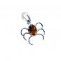 Riyo Golden Citrine 925 Solid Sterling Silver Professional Pendant L 0.5in Spcit