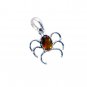 Riyo Golden Citrine 925 Solid Sterling Silver Professional Pendant L 0.5in Spcit