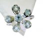 Riyo Blue Topaz Real Silver Jewelry Mothers Ring Sz 8 Srbto8-10079