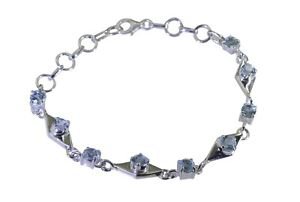 Riyo Blue 925 sterling silver Blue Topaz Bracelet admirable handmade jewellery w