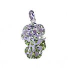 Riyo Peridot Village Silver Jewelry Endless Strand Pendant L 1.5in Spper-58059