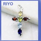Riyo  Gemstone Silver Jewelry Business Tassel Pendant L 1.5in Spmul-52026