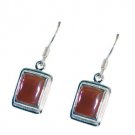 Riyo Red Onyx India Silver Jewelry Jaipur L 1.5in Seron-66003