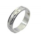 Riyo A Plain Alloy Silver Contemporary Ring Aspr110-0082