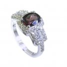 Riyo Tourmaline Childrens Silver Jewellery Posie Ring Sz 7 Srtou7-84095