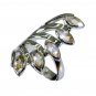 Riyo Yellow Citrine 925 Solid Sterling Silver One Of A Kind Ring Srcit80-14096