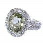 Riyo Green Amethyst Silver Jewelry Company Wedding Bands Sz 7 Srgam7-28020