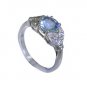Riyo Blue Topaz India Silver Jewelry Class Ring Sz 7 Srbto7-10027