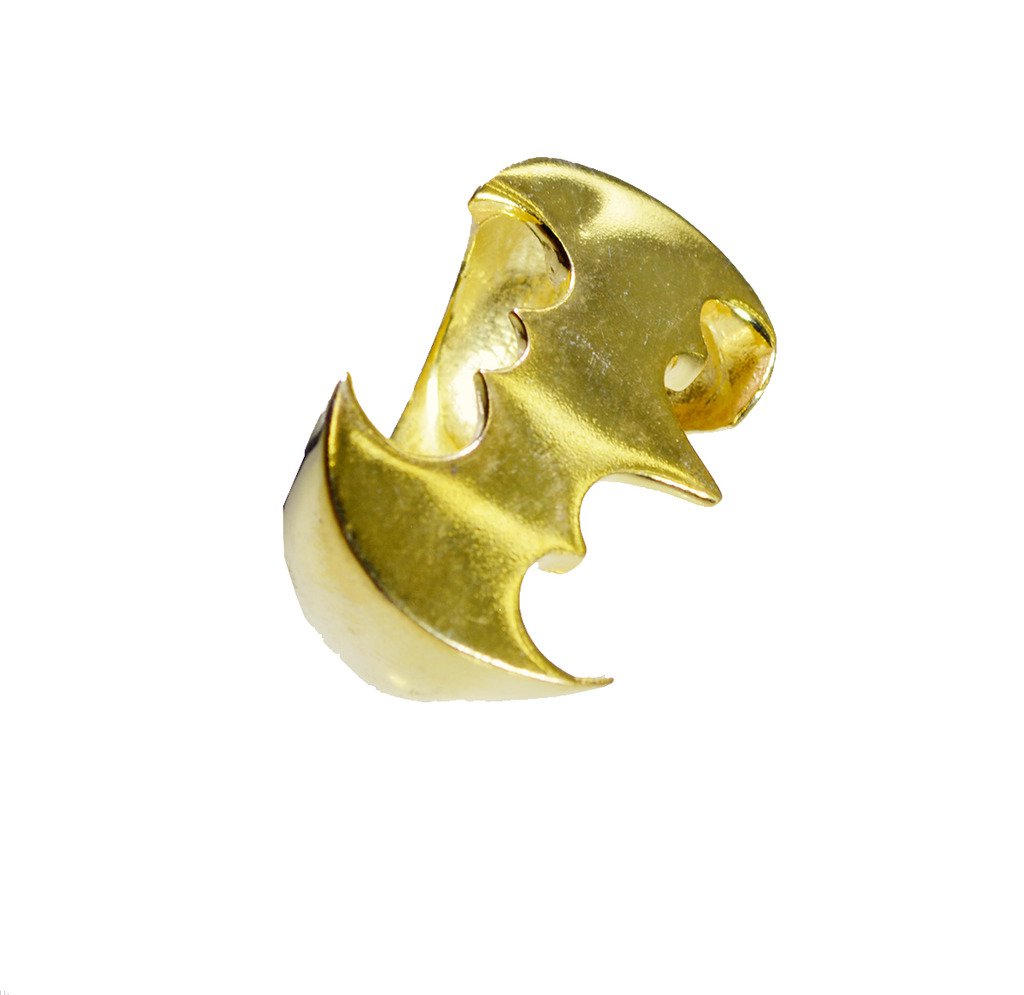 Riyo A Plain  18kt Gold Plated Bat Ring Gprbat80-130009