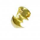 Riyo A Plain  18kt Gold Plated Bat Ring Gprbat80-130009