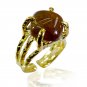 Riyo Tiger Eye Jewellery Gold Plated Thumb Ring Sz 6.5 Gprtey6.5-80008