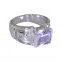 Riyo Amethyst Stunning Silver Jewellery Silver Ring Sets Sz 7 Srame7-2056