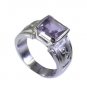 Riyo Amethyst Stunning Silver Jewellery Silver Ring Sets Sz 7 Srame7-2056