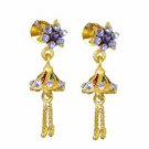 Riyo Plain Gold Plated Plain Earring well-favoured handmade jewelry patterns GPE
