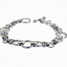 Riyo Multi Alloy Plain Bracelets inviting gemstone jewellery making MFBRA-0062