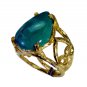 Riyo Turquoise 18.Kt Base Matel Friendship Ring Sz 7 Gprtur7-82176