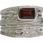 Riyo Red 925 sterling silver Garnet Ring  costume jewelry store SRGAR90-26260