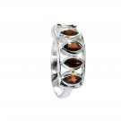 Riyo Garnet Hill Tribe Silver Jewelry Silver Stack Ring Sz 8 Srgar8-26219
