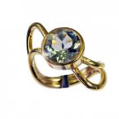 Riyo Green Amethyst 18c Gold Plating Wedding Bands Sz 9 Gprgam9-28077