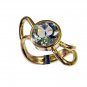 Riyo Green Amethyst 18c Gold Plating Wedding Bands Sz 9 Gprgam9-28077