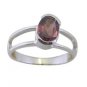 delicate Garnet 925 Sterling Silver Red Ring jewelry L-1in US 5,6,7,8