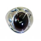 bonny Garnet Silver Red Ring wholesales L-1in US 5,6,7,8