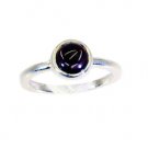 dainty Garnet Silver Red Ring supplies L-1in US 5,6,7,8