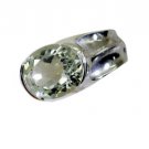 ravishing Green Amethyst Silver Green Ring india  L-1in US 5,6,7,8