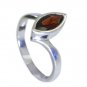grand Garnet Silver Red Ring gemstones L-1in US 5,6,7,8