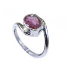 yummy Tourmaline Silver Multi Ring supply L-1in US 5,6,7,8