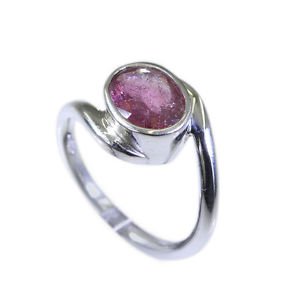 yummy Tourmaline Silver Multi Ring supply L-1in US 5,6,7,8