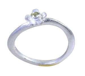 fetching Peridot 925 Sterling Silver Green Ring jaipur L-1in US 5,6,7,8
