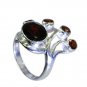inviting Garnet Silver Red Ring exporter L-1in US 5,6,7,8