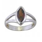 appealing Garnet 925 Sterling Silver Red Ring wholesales L-1in US 5,6,7,8