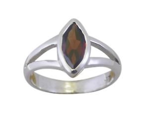 appealing Garnet 925 Sterling Silver Red Ring wholesales L-1in US 5,6,7,8