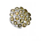 beauty Citrine Silver Yellow Ring suppiler L-1in US 5,6,7,8