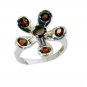 tempting Garnet Silver Red Ring exporter L-1in US 5,6,7,8