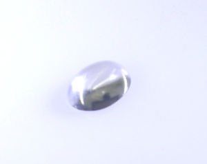 White Oval Cabochon Crystal Quartz astrology gemstone 4 X 6 mm 1pc US