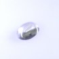 White Oval Cabochon Crystal Quartz astrology gemstone 4 X 6 mm 1pc US