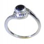 sexy Black onyx 925 Sterling Silver Black Ring supplies L-1in US 5,6,7,8