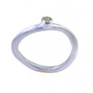 foxy Peridot 925 Sterling Silver Green Ring india  L-1in US 5,6,7,8