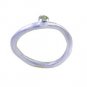 foxy Peridot 925 Sterling Silver Green Ring india  L-1in US 5,6,7,8