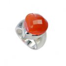 sexy Red onyx Silver Red Ring india  L-1in US 5,6,7,8