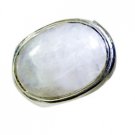 presentable Rainbow Moonstone Silver White Ring supplies L-1in US 5,6,7,8