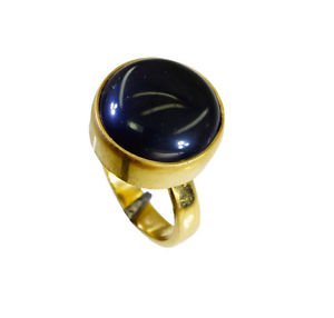 sexy Black onyx Copper Black Ring supplies L-1in US 5,6,7,8